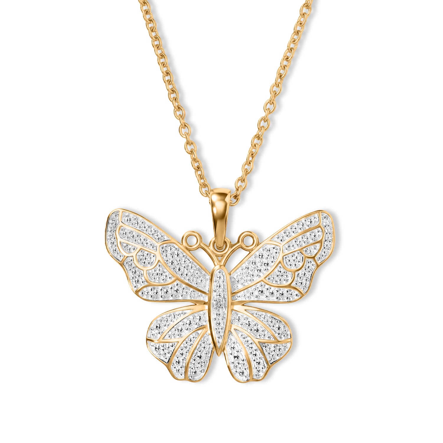 EVER TRUE Weißer Diamant Schmuckset ca. 50 cm