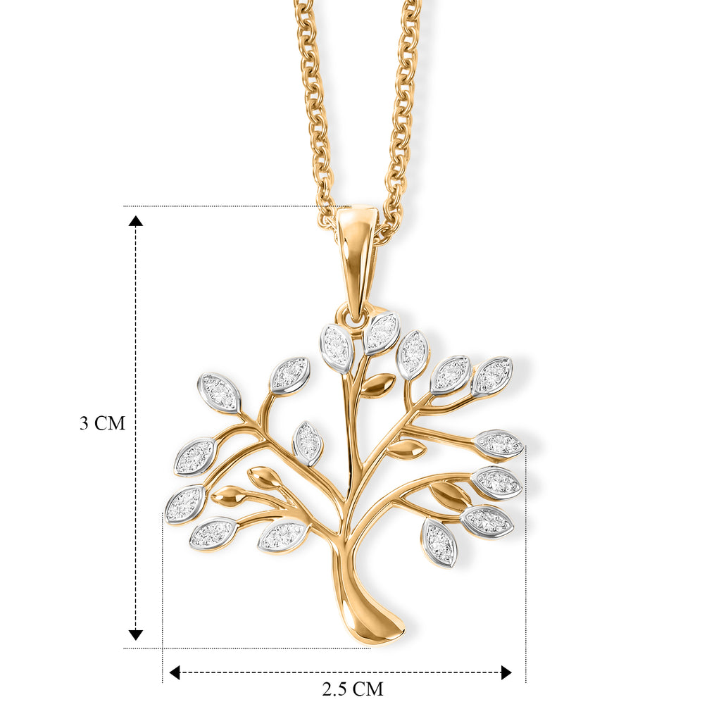 EVER TRUE Weißer Diamant Schmuckset ca. 50 cm ca. 0,05 ct.
