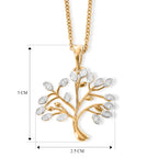 EVER TRUE Weißer Diamant Schmuckset ca. 50 cm ca. 0,05 ct.