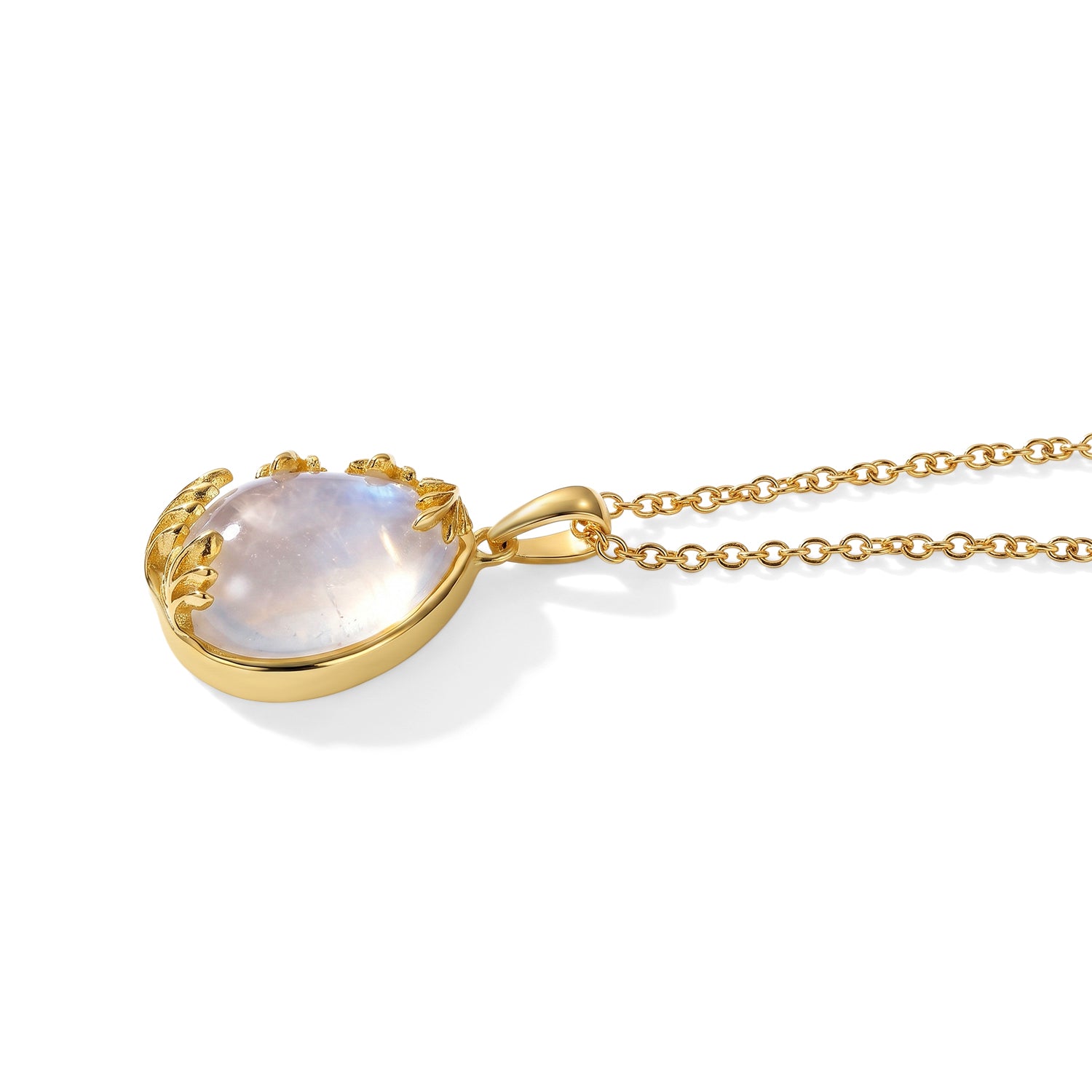 EVER TRUE Regenbogen Mondstein Schmuckset ca. 50 cm ca. 9,60 ct.