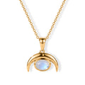 EVER TRUE Regenbogen Mondstein Schmuckset ca. 50 cm ca. 1,42 ct.
