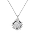 LUXURIANT DIAMOND - Lab Grown Diamant SGL zertifiziert SI-GH Schmuckset ca. 50 cm 925 Silber Rhodiniert ca. 0,53 ct.