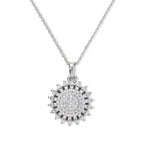 LUXURIANT DIAMOND - Lab Grown Diamant SGL zertifiziert SI-GH Schmuckset ca. 50 cm 925 Silber Rhodiniert ca. 0,53 ct.