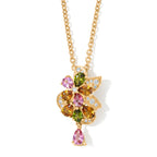 EVER TRUE AA Mehrfarbig-Turmalin Schmuckset ca. 50 cm ca. 1.57 ct