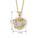 D'Joy Moissanit Schmuckset ca. 50 cm 925 Silber Gold ca. 0,62 ct.