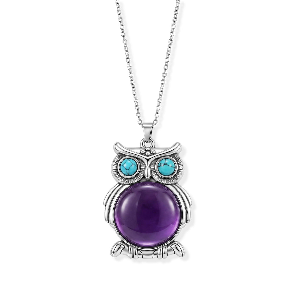 Afrikanischer Amethyst, Grüner Howlit Schmuckset ca. 50 cm 50.51 ct