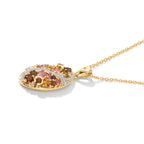 EVER TRUE AA Mehrfarbig-Turmalin Schmuckset ca. 50 cm ca. 2,38 ct.