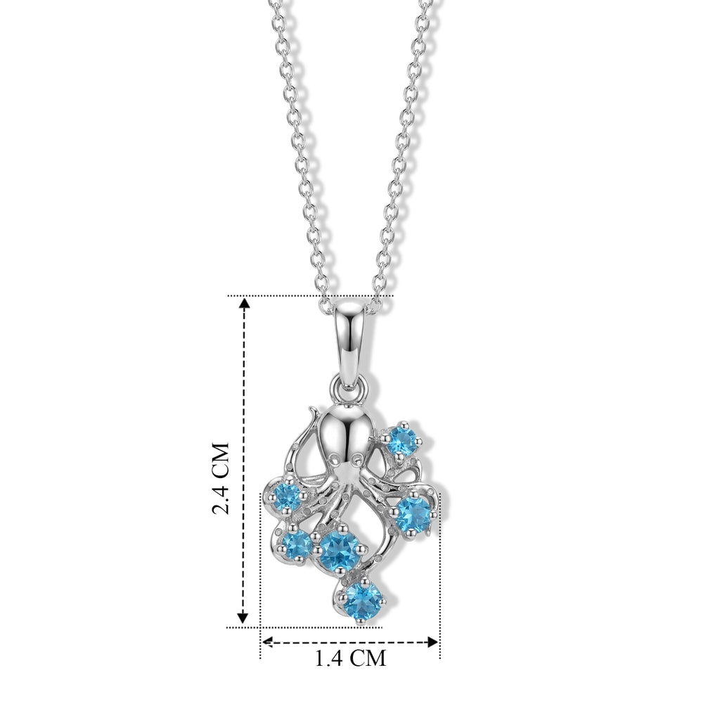D'Joy Neon Apatit Schmuckset ca. 50 cm 925 Silber Platiniert ca. 0,37 ct.