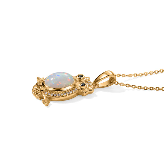 EVER TRUE AA Natürlicher, äthiopischer Welo Opal, Schwarzer Spinell Schmuckset ca. 50 cm ca. 1,53 ct.