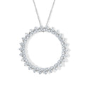 LUXURIANT DIAMOND - Lab Grown Diamant SI-GH Schmuckset ca. 50 cm 925 Silber Rhodiniert ca. 1,04 ct.