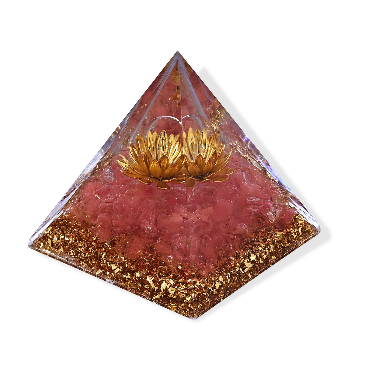 Rosa Quarz Schmuckset 316L Edelstahl Antikes Gold und Legierung Antikes Gold ca. 20.00 ct