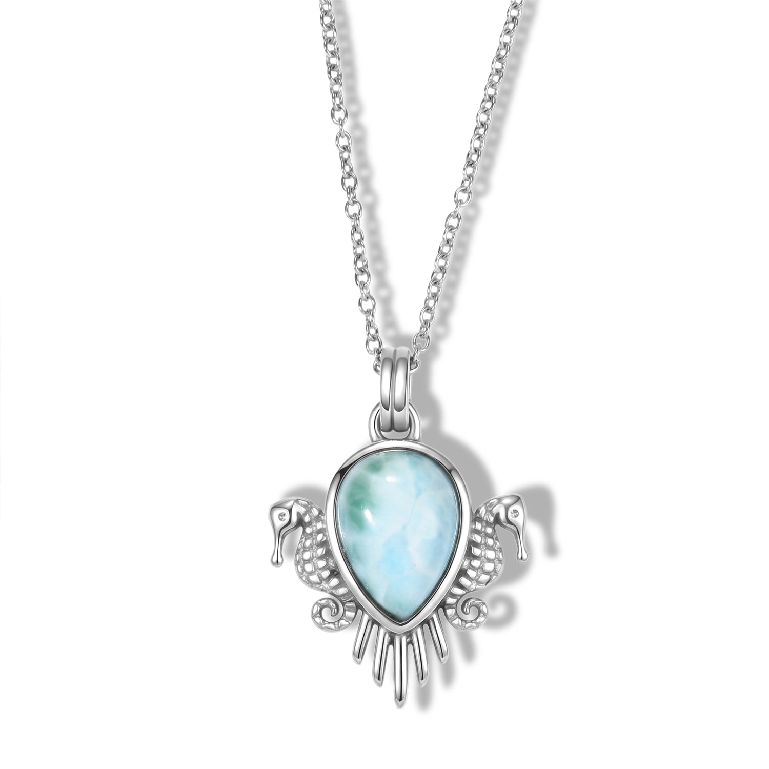 EVER TRUE AA Larimar Schmuckset ca. 50 cm ca. 6,54 ct.
