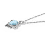 EVER TRUE AA Larimar Schmuckset ca. 50 cm ca. 6,54 ct.
