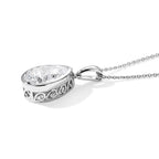 D'Joy Moissanit Schmuckset ca. 50 cm 925 Silber Rhodiniert ca. 5.15 ct