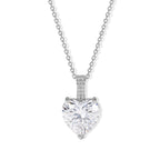 D'Joy Moissanit Schmuckset ca. 45 cm 925 Silber Rhodiniert ca. 6,26 ct.