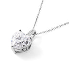 D'Joy Moissanit Schmuckset ca. 45 cm 925 Silber Rhodiniert ca. 6,26 ct.