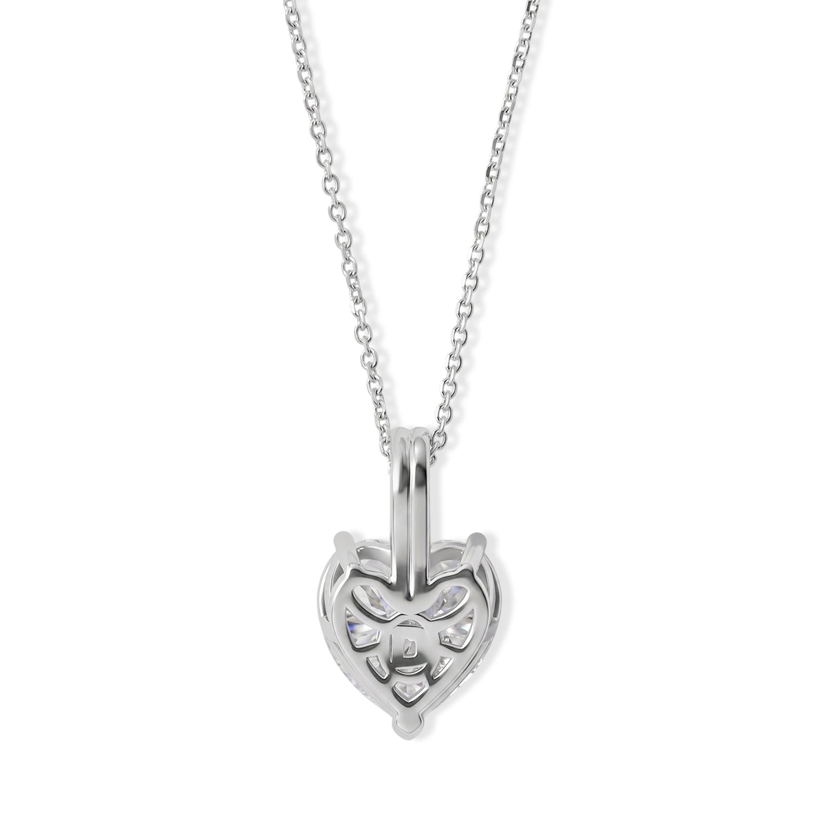 RADIANTA 2er Set GRA zertifiziert Moissanit (D-VVS) Schmuckset ca. 45 cm 925 Silber Rhodiniert ca. 6.26 ct