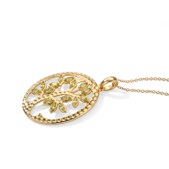 EVER TRUE Peridot Arizona Schmuckset ca. 50 cm ca. 2,13 ct.