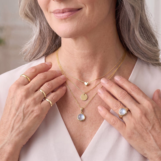 EVER TRUE Milky Aquamarin Schmuckset  (Größe 21) ca. 3.21 ct