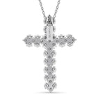 LUXURIANT DIAMOND - Lab Grown Diamant SI-GH Schmuckset SGL zertifiziert ca. 50 cm 925 Silber Rhodiniert ca. 1.00 ct