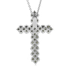 LUXURIANT DIAMOND - Lab Grown Grüner Diamant SI Schmuckset SGL zertifiziert ca. 50 cm 925 Silber Rhodiniert ca. 1.00 ct