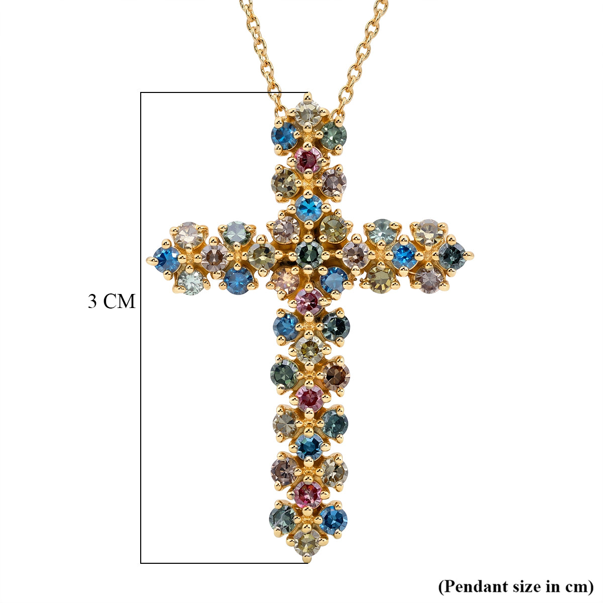 LUXURIANT DIAMOND - Lab Grown Diamant SI-GH SchmucksetSGL zertifiziert ca. 50 cm 925 Silber 750 Gelbgold vermeil ca. 1.00 ct