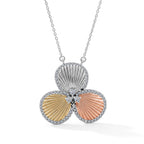 LUXURIANT DIAMOND - Lab Grown Diamant SGL zertifiziert SI-GH Schmuckset ca. 50 cm 925 Silber Rhodiniert ca. 0,49 ct.