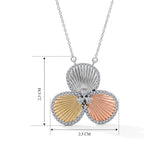 LUXURIANT DIAMOND - Lab Grown Diamant SGL zertifiziert SI-GH Schmuckset ca. 50 cm 925 Silber Rhodiniert ca. 0,49 ct.