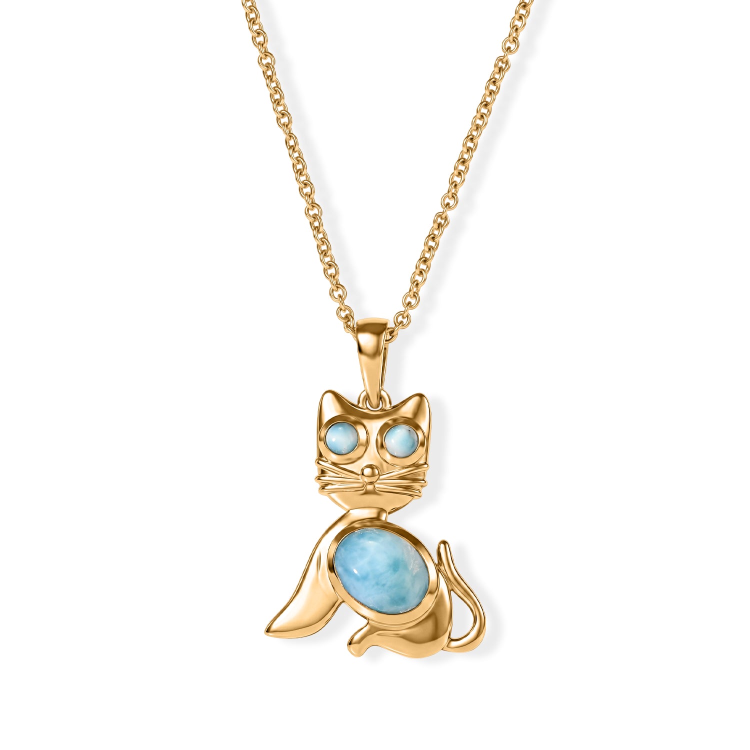 EVER TRUE AA Larimar Schmuckset ca. 50 cm ca. 2,65 ct.