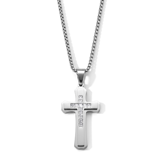Weißer Zirkonia Schmuckset ca. 59.5 cm 5.00 ct