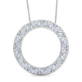 LUXURIANT DIAMOND - Lab Grown Diamant SI-GH Schmuckset ca. 50 cm 925 Silber Rhodiniert ca. 1,01 ct.