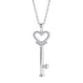 LUXURIANT DIAMOND - Lab Grown Diamant SI-GH Schmuckset ca. 50 cm 925 Silber Rhodiniert ca. 0,26 ct.