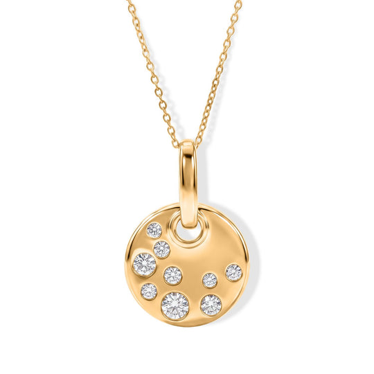 LUXURIANT DIAMOND - Lab Grown Diamant SGL zertifiziert SI-GH Schmuckset ca. 50 cm 925 Silber Rhodiniert ca. 0,50 ct.