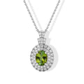 D'Joy AA, Moissanit Schmuckset ca. 45 cm 925 Silber Rhodiniert ca. 1,87 ct.