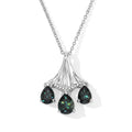 EVER TRUE Alexandrit Quarz Triplette Schmuckset ca. 50 cm ca. 4,78 ct.