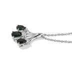 EVER TRUE Alexandrit Quarz Triplette Schmuckset ca. 50 cm ca. 4,78 ct.