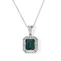 D'Joy Alexandrit Quarz Triplette Schmuckset ca. 50 cm 925 Silber Rhodiniert ca. 6,71 ct.