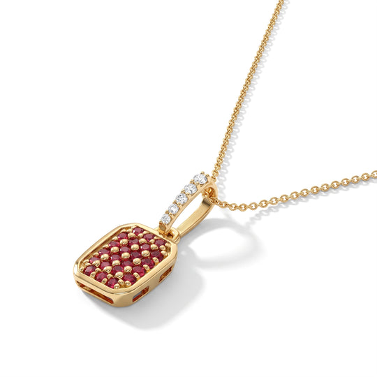D'Joy Padparadscha Saphir, Weißer Zirkon Schmuckset ca. 50 cm 925 Silber 750 Gelbgold vermeil  (BT) ca. 0.58 ct