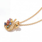 EVER TRUE Mehrfarbig Saphir, Schwarzer Spinell Schmuckset ca. 50 cm ca. 1,73 ct.