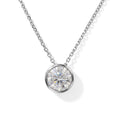 D'Joy Moissanit Schmuckset ca. 50 cm 925 Silber Rhodiniert ca. 1.00 ct