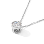 D'Joy Moissanit Schmuckset ca. 50 cm 925 Silber Rhodiniert ca. 1.00 ct