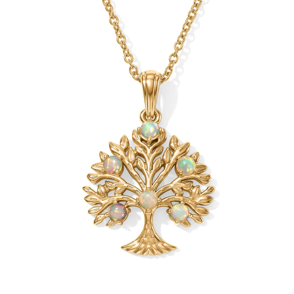 EVER TRUE AA Natürlicher, äthiopischer Welo Opal Anhänger mit Kette,  ca. 50 cm ca. 0.43 ct