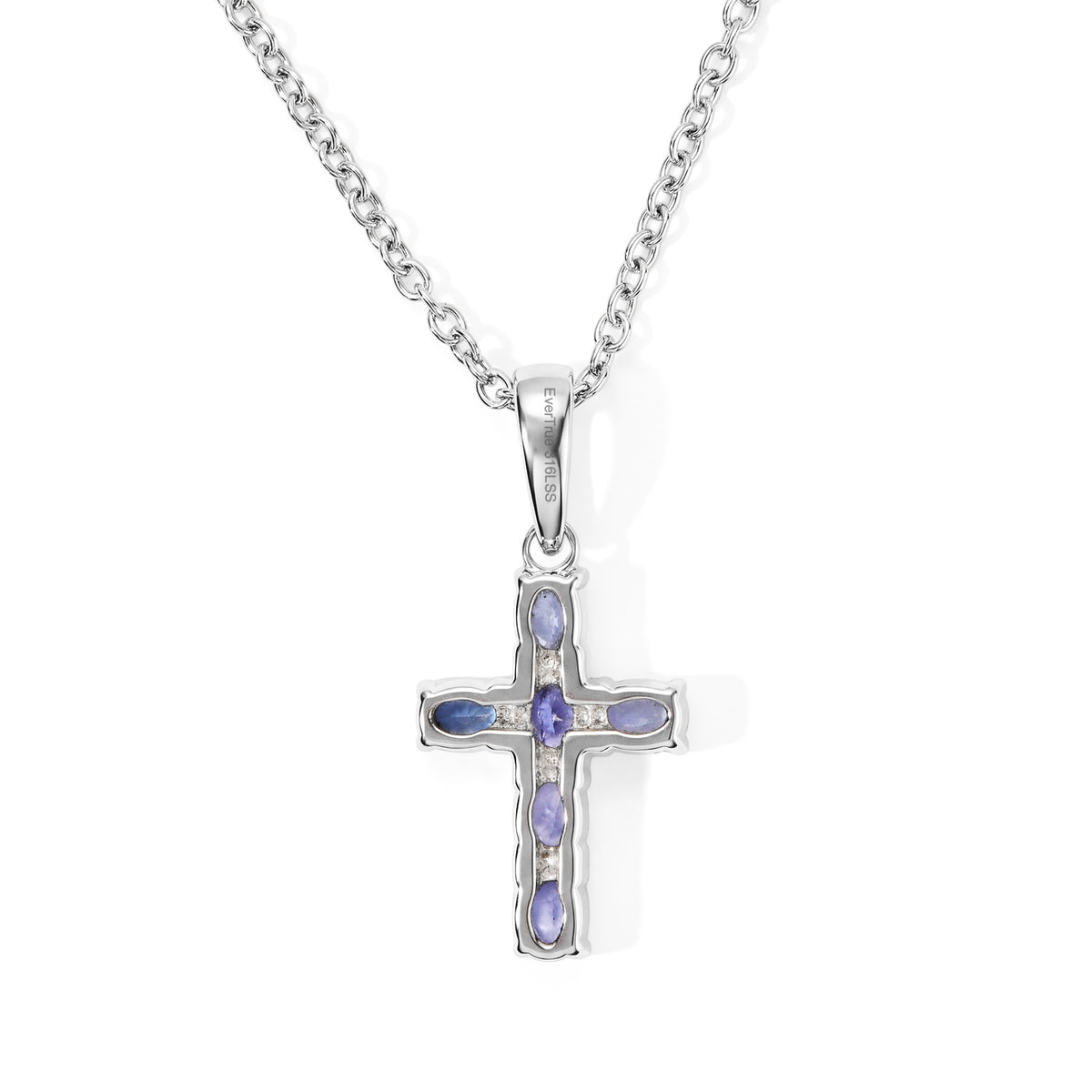 EVER TRUE Tansanit Anhänger mit Kette, (9-14 Werktage Lieferzeit) ca. 50 cm ca. 1.11 ct