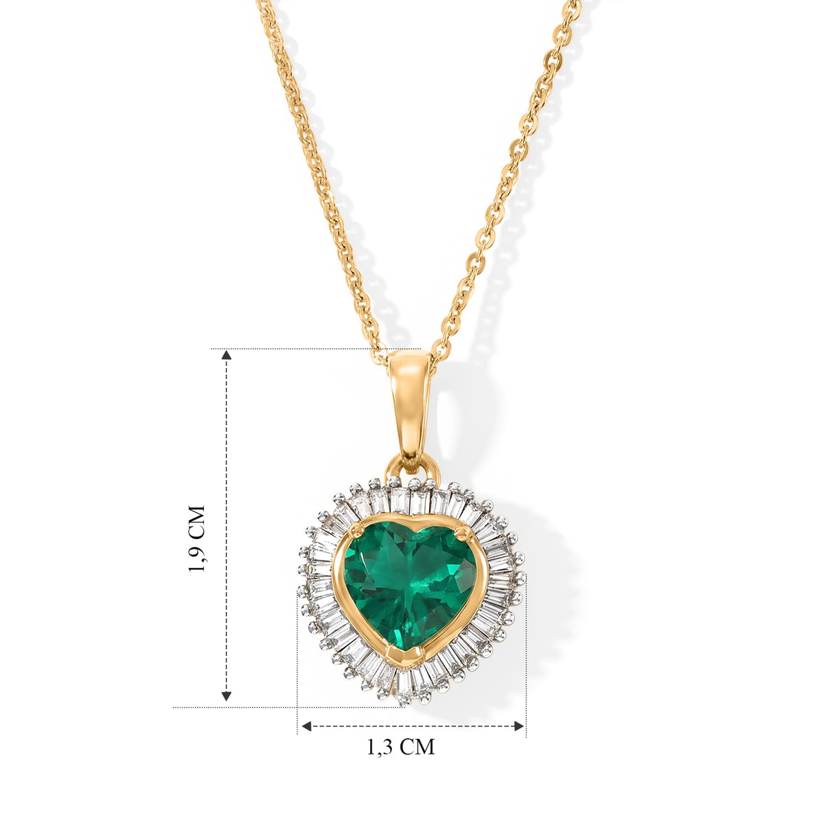 LUXURIANT DIAMOND - 925 Silber 750 Gelbgold vermeil Schmuckset ca. 50 cm ca.