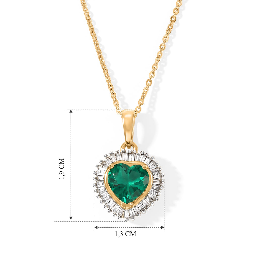 LUXURIANT DIAMOND - 925 Silber 750 Gelbgold vermeil Schmuckset ca. 50 cm ca.