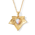 EVER TRUE AAA Natürlicher, äthiopischer Welo Opal Anhänger mit Kette,   ca. 50 cm ca. 1.05 ct