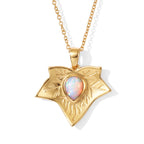 EVER TRUE AAA Natürlicher, äthiopischer Welo Opal Anhänger mit Kette,   ca. 50 cm ca. 1.05 ct