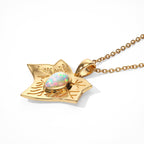 EVER TRUE AAA Natürlicher, äthiopischer Welo Opal Anhänger mit Kette,   ca. 50 cm ca. 1.05 ct