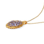 EVER TRUE Tansanit Anhänger mit Kette, (9-14 Werktage Lieferzeit) ca. 50 cm ca. 4.48 ct