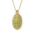 EVER TRUE Peridot Schmuckset ca. 50 cm ca. 4,76 ct.